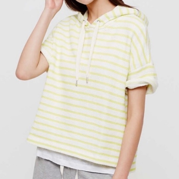 Lou & Grey Tops - Lou & Grey Striped Terry Top